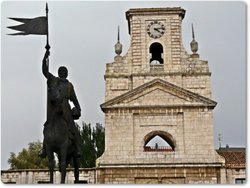 Statue des El Cid in Burgos