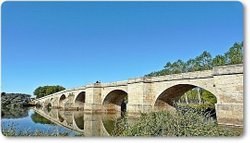Puente de Itero, sie überquert den Río Pisuerga...