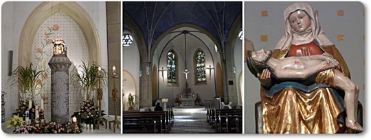 Wallfahrtskirche St. Marien mit „Schmerzhafte Mutter Gottes“ von Stiepel